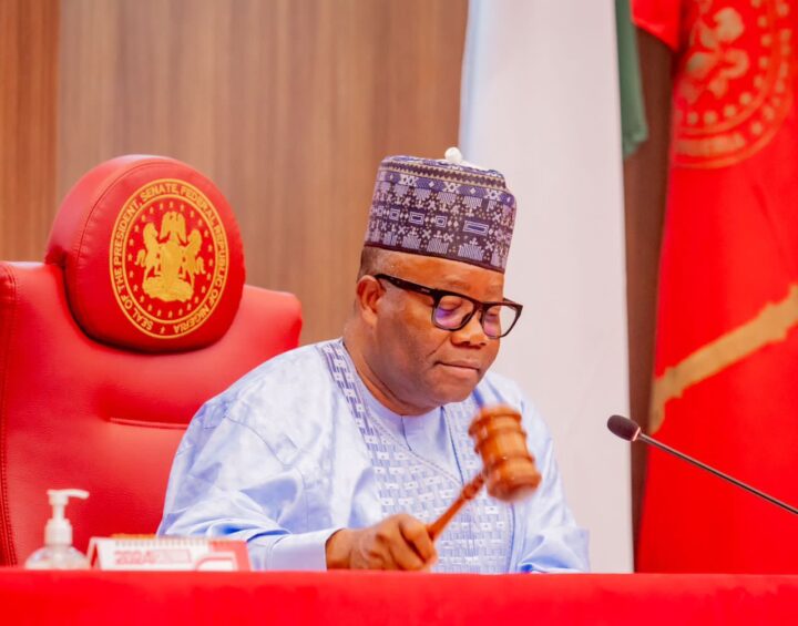 Godswill Akpabio, senate president