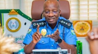 Kayode Egbetokun, the inspector-general of police (IGP)