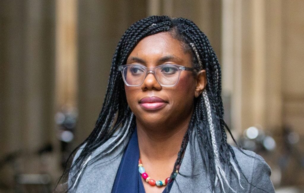 Kemi Badenoch, the leader of the Tories in the United Kingdom