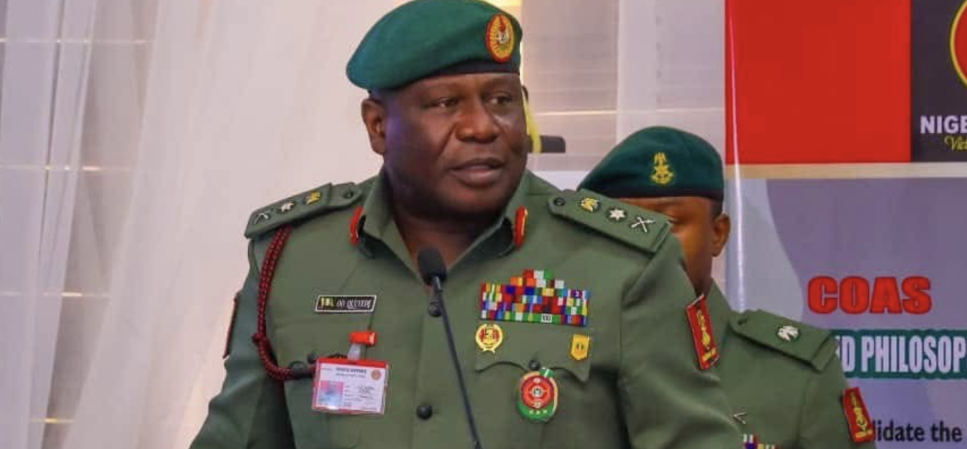 Olufemi Oluyede, chief of army staff (COAS)