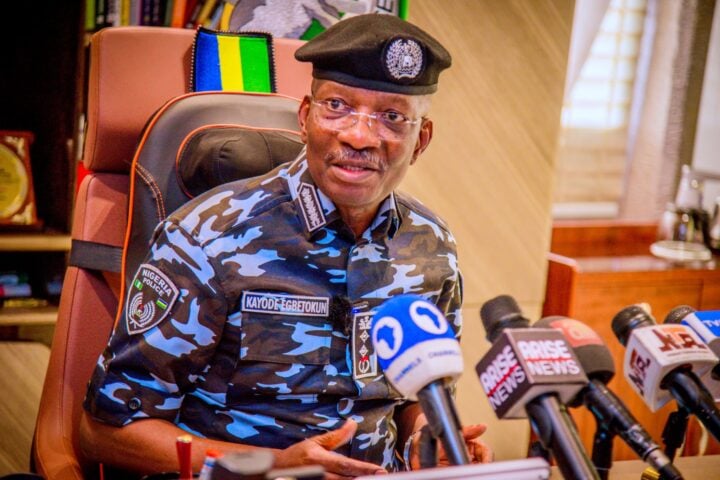 Kayode Egbetokun, inspector-general of police | File photo