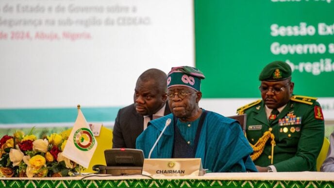President Bola Tinubu at ECOWAS