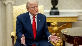 US President Donald Trump