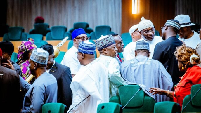 A file photo of the house of representatives