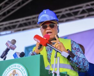 Umo Eno, governor of Akwa Ibom state