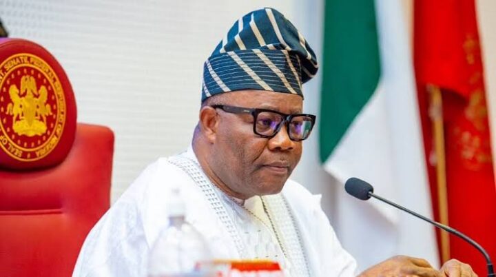 Senate President Godswill Akpabio