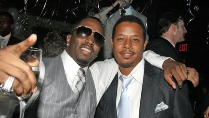 Terrence Howard and Diddy