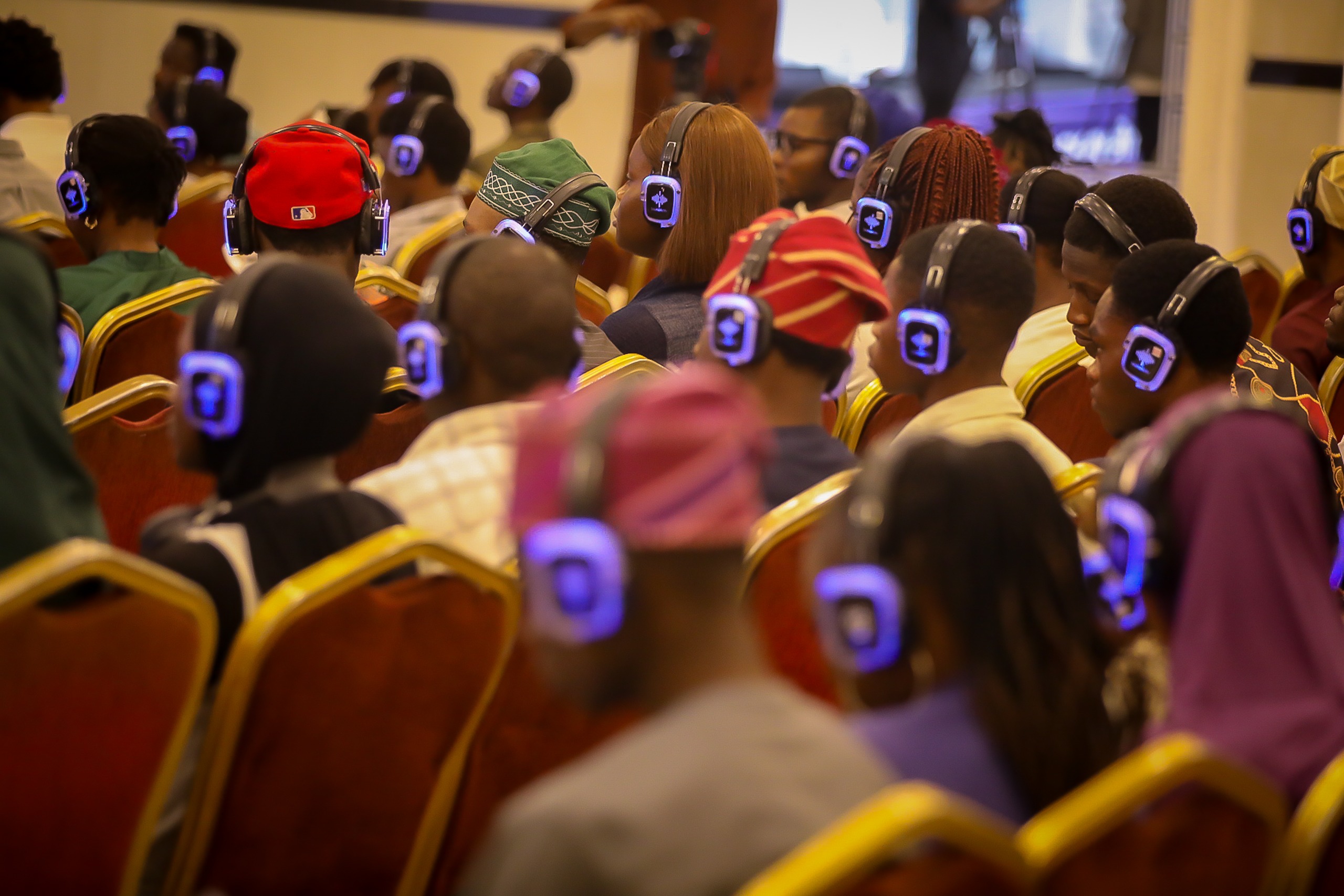 Participants at a conference on democracy organised Civic Hive
