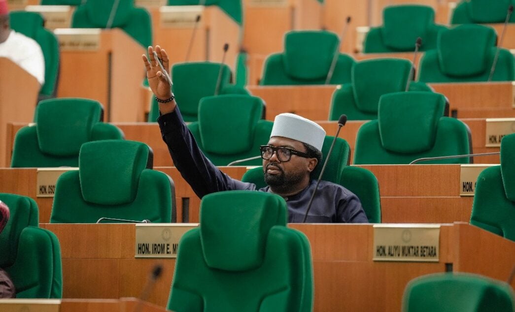 Akin Rotimi, chairman of the house of representatives committee on media and public affairs