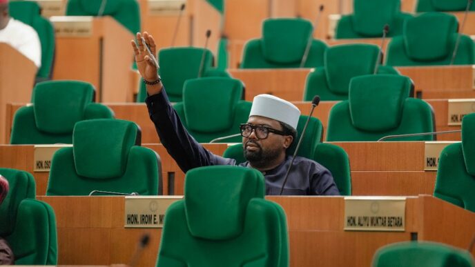Akin Rotimi, chairman of the house of representatives committee on media and public affairs