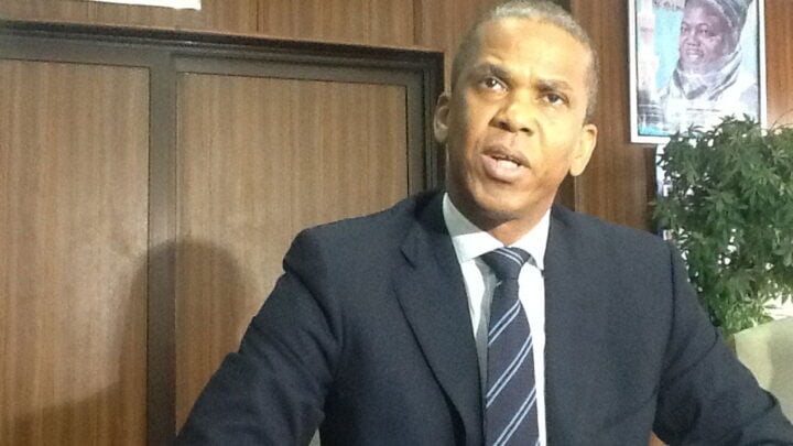 Ede Dafinone, senator representing Delta central,