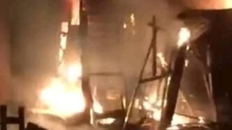 Fire in phone village in Ilorin