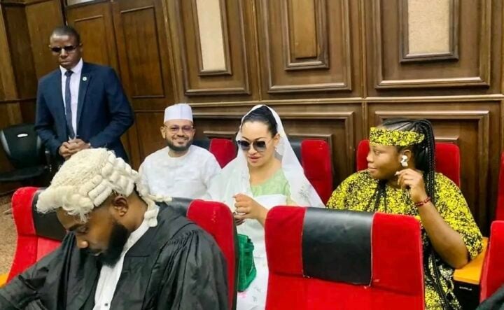 Natasha Akpoti in court