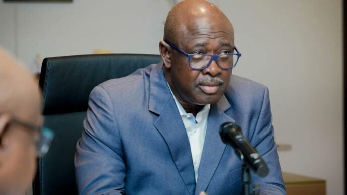 Heineken Lokpobiri, minister of state for petroleum resources (oil) on African Energy Bank