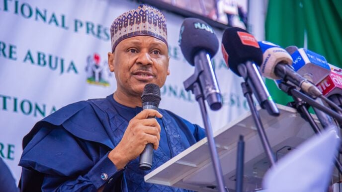 Mohammed Idris, minister of information and national orientation