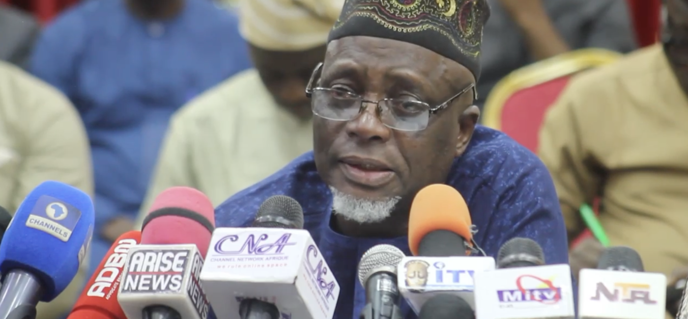 Ishaq Oloyede, registrar of the Joint Admissions and Matriculation Board (JAMB),