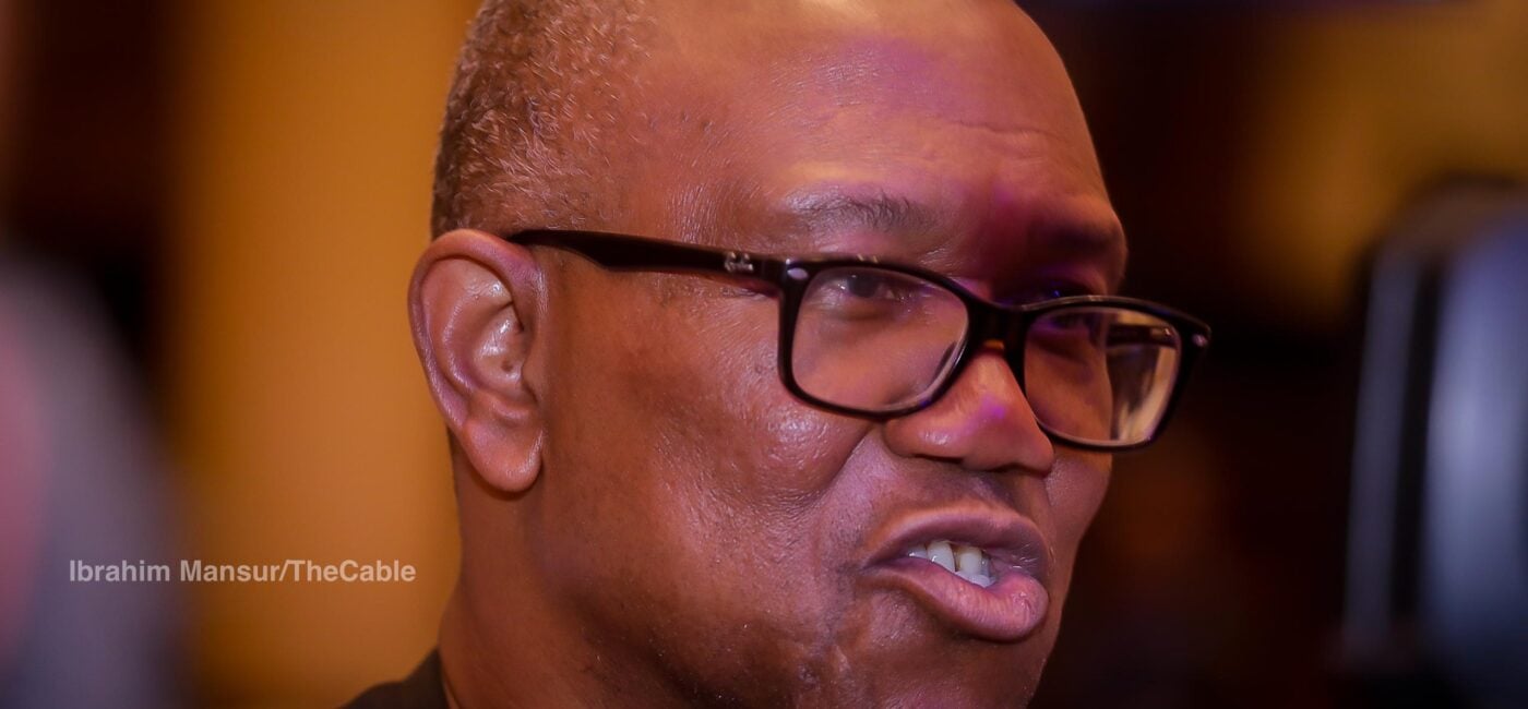 Peter Obi | Photo by Ibrahim Mansur of TheCable