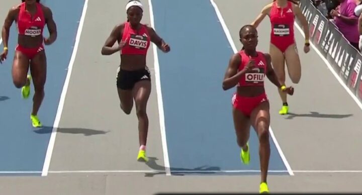 Favour Ofili shatters women’s 150m world record at Adidas Atlanta City Games