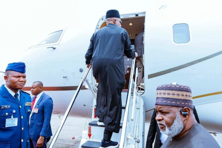 Vice-President Kashim Shettima departs for Ethiopia