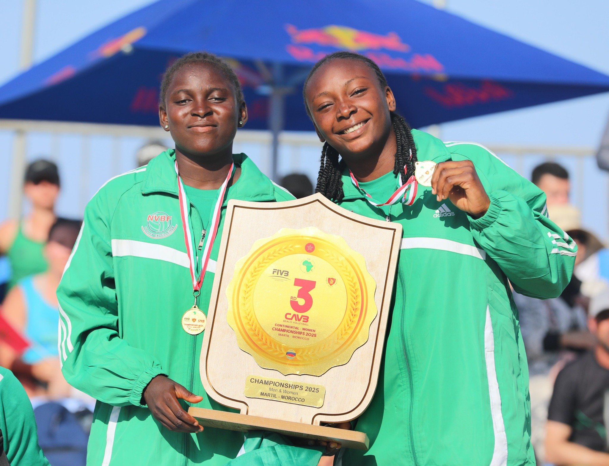 Nigeria qualifies for 2025 World Beach Volleyball Championships