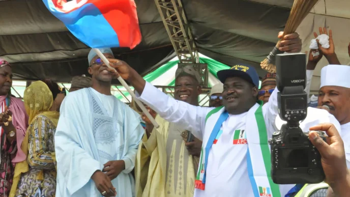 Christopher Maikalangu, chairman of the Abuja Municipal Area Council (AMAC)