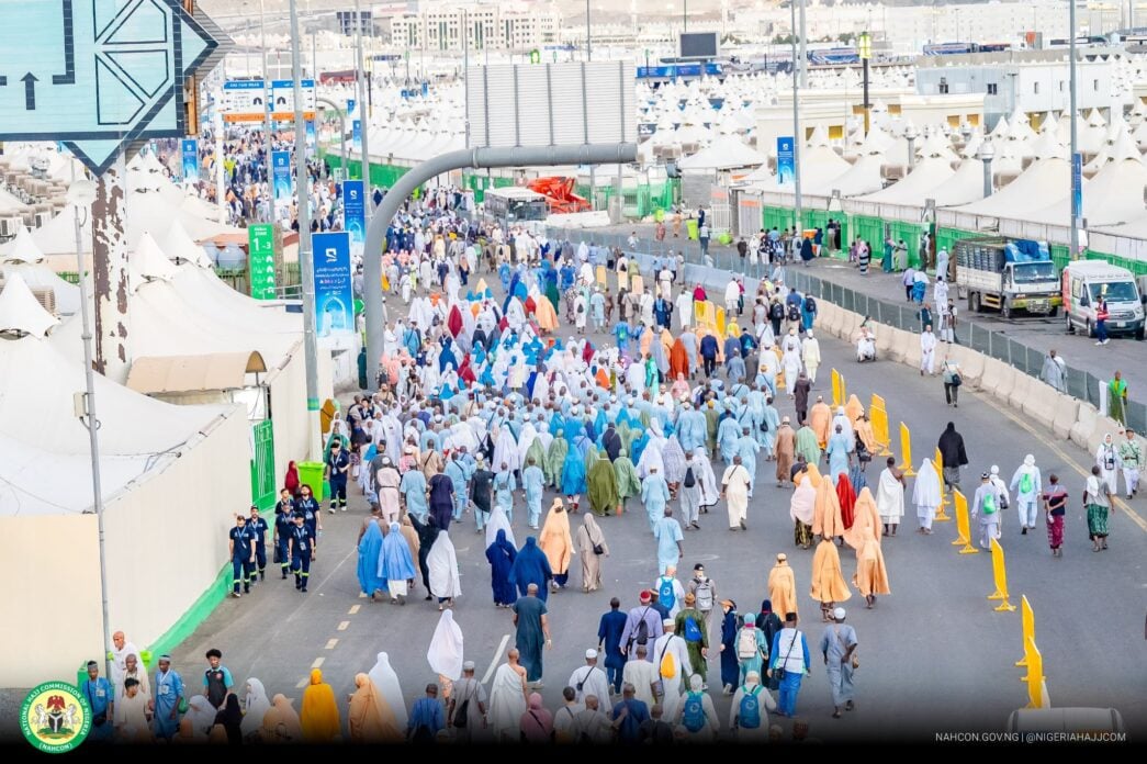 Nigerian pilgrims in Saudi Arabia | File photo