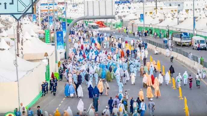 Nigerian pilgrims in Saudi Arabia | File photo