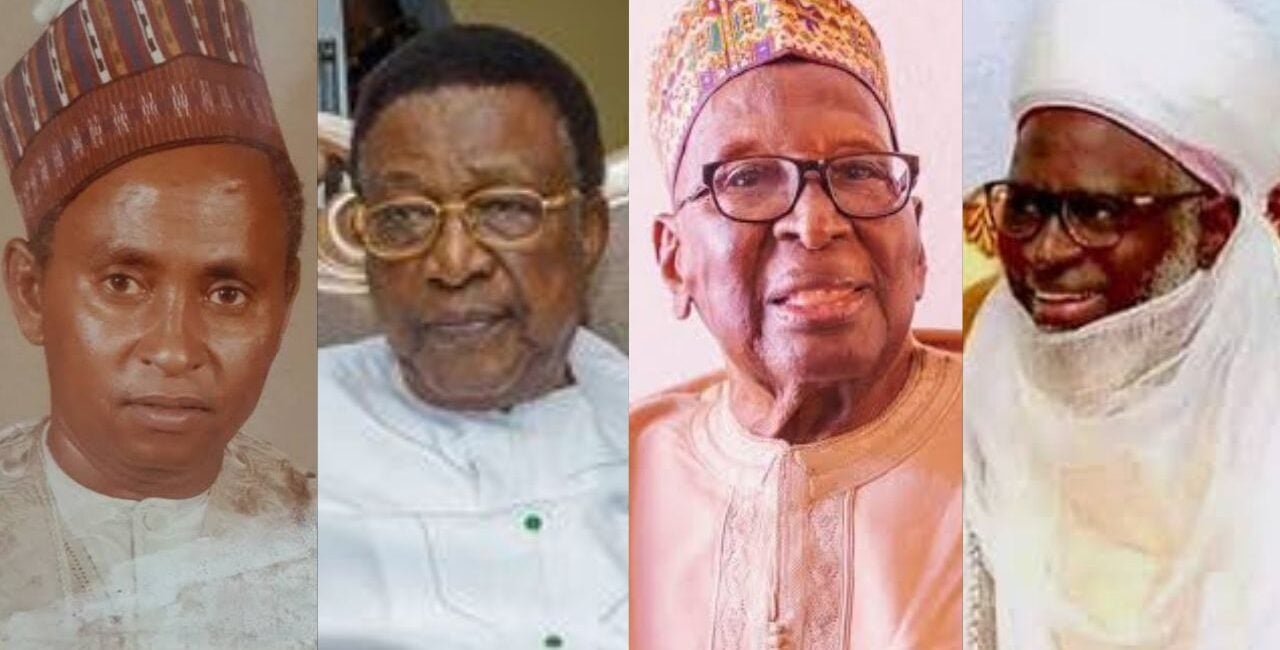 Asheik Jarma, Jim Nwobodo, Bamanga Tukur and Mohammed Awwal Ibrahim