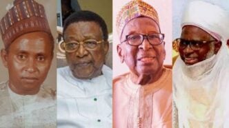 Asheik Jarma, Jim Nwobodo, Bamanga Tukur and Mohammed Awwal Ibrahim
