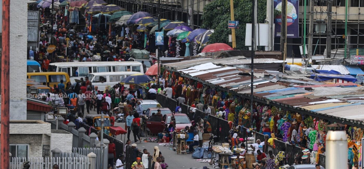 Nigeria's inflation rate drops to 22.22%