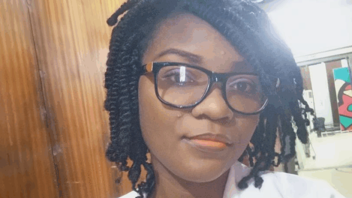 Mary Akinsola, media officer of the Super Falcons.