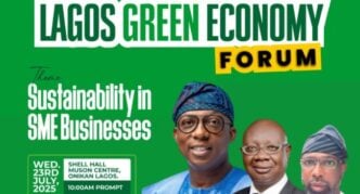 Lagos to host green economy forum on July 23