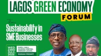 Lagos to host green economy forum on July 23