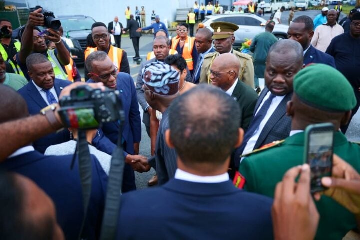 President Bola Tinubu in St. Lucia