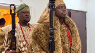 Farooq Oreagba, Femi Branch, Lateef Adedimeji stun in regal styles at 2025 Ojude Oba