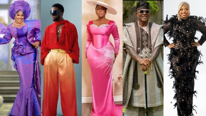 Farooq Oreagba, Toyin Abraham...TCL’s celebrity fashion picks of the week