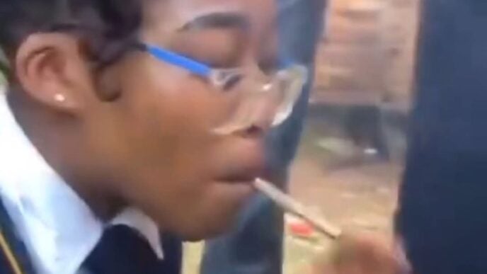 Viral video of schoolgirl smoking weed NOT from Nigeria, says police