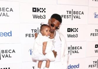Wizkid shows off daughter at Tribeca Festival in New York