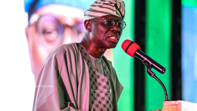 Babajide Sanwo-Olu, governor of Lagos