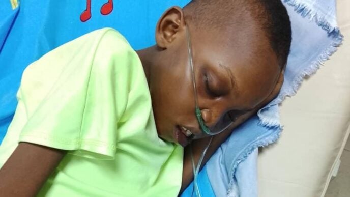 David Paul, a 10-year-old boy diagnosed with advanced chronic kidney disease