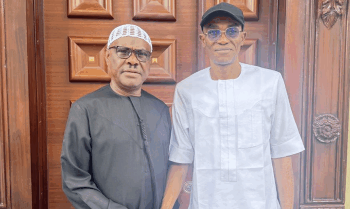 Julius Abure and Nyesom Wike