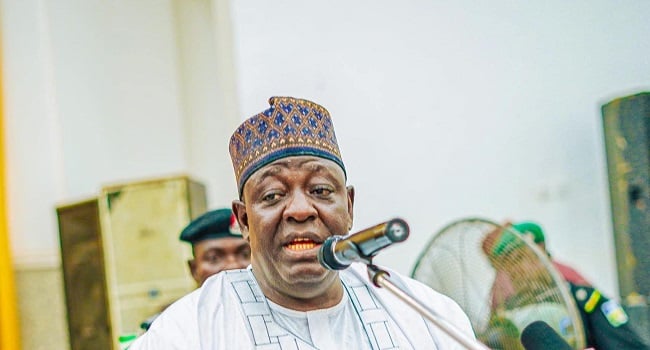 Aliyu Bello, chairman of the All Progressives Congress (APC) in Nasarawa state
