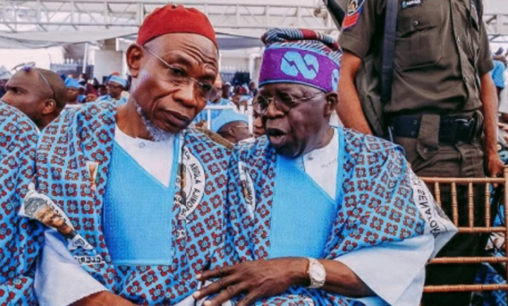 President Bola Tinubu and Rauf Aregbesola