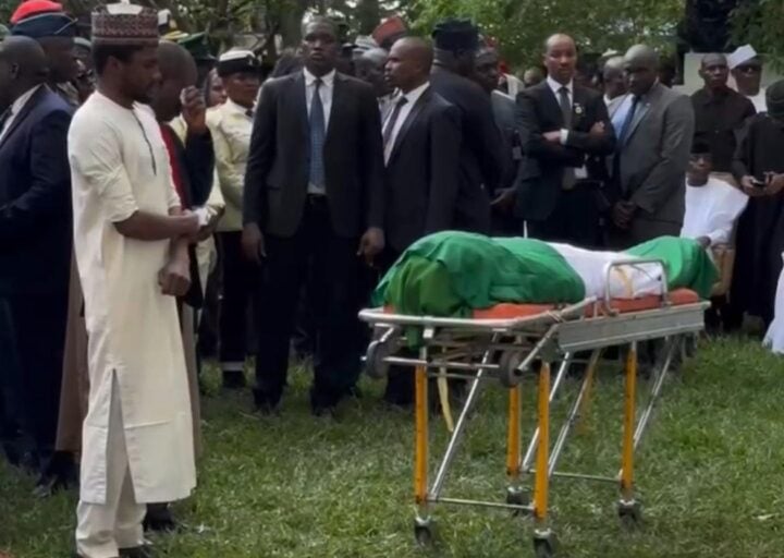 The late former President Muhammadu Buhari laid to rest in Daura
