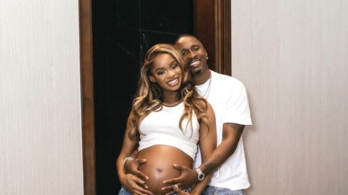 Juma Jux, Priscilla Ojo expecting first child