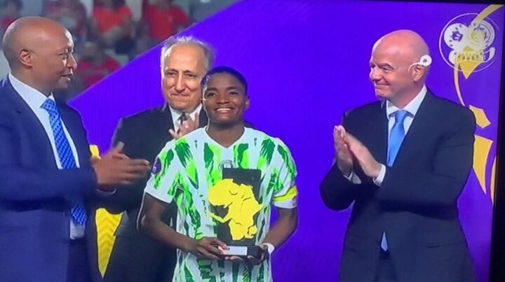 Rasheedat Ajibade named 2024 WAFCON's best player