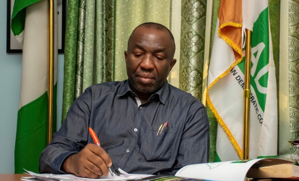Ralph Nwosu, former national chairman of the African Democratic Congress (ADC)