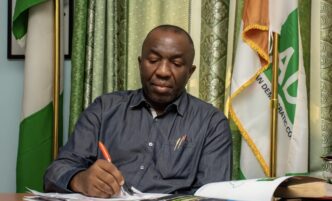 Ralph Nwosu, former national chairman of the African Democratic Congress (ADC)