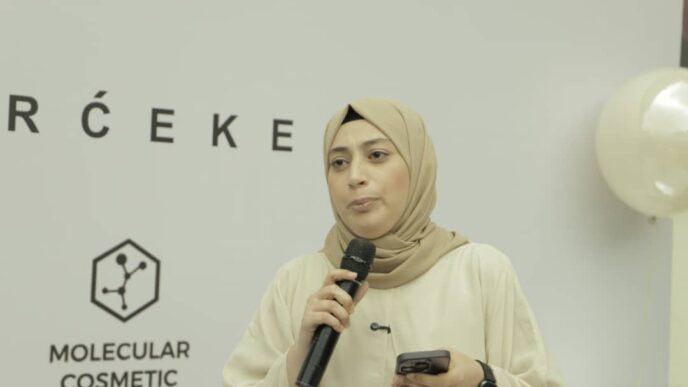 Rabia Usoro, the CEO of Hareem Istanbul, a skincare company