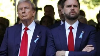 US President Donald Trump with VP JD Vance Yuki Iwamura/AP Photo